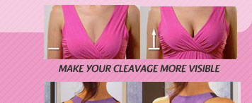 Make your cleavage more visible
